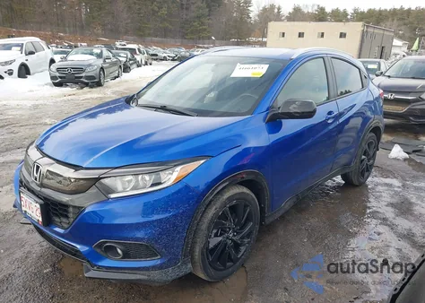 2021 Honda Hr-V Awd Sport z USA, uszkodzony, nr VIN 3CZRU6H19MM743295